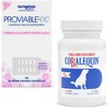 Nutramax Proviable-DC Capsules Digestive Supplement + Nutramax Cobalequin Chewable Tablets Supplement for Dogs
