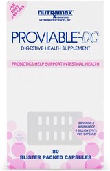 Nutramax Proviable-DC Capsules Digestive Supplement + Nutramax Cobalequin Chewable Tablets Supplement for Dogs slide 2 of 9