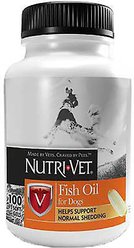 Nutri-Vet Fish Oil Softgels Skin & Coat Supplement + Pre & Probiotics Soft Chews Digestive Supplement for Dogs slide 2 of 9