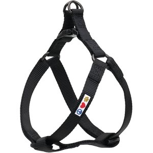 Pawtitas Solid Dog & Cat Harness, Black, Small