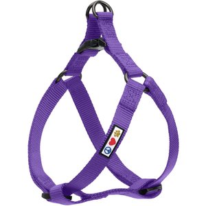 Pawtitas Solid Dog Harness, Purple, Medium