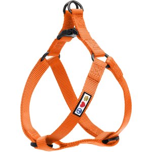 Pawtitas Solid Dog Harness, Orange, Medium
