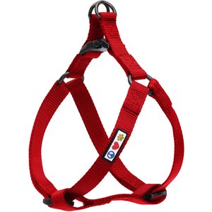 Pawtitas Solid Dog Harness, Red, Large