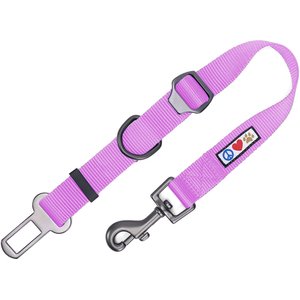 Pawtitas Dog Seat Belt, Purple, Large