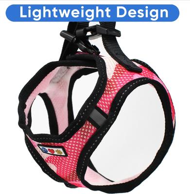 Show full view: Pawtitas Reflective Mesh Dog Harness, Camouflage Pink, X-Small slide 5 of 10