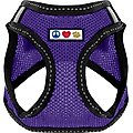 Pawtitas Reflective Mesh Dog Harness, Purple, X-Large
