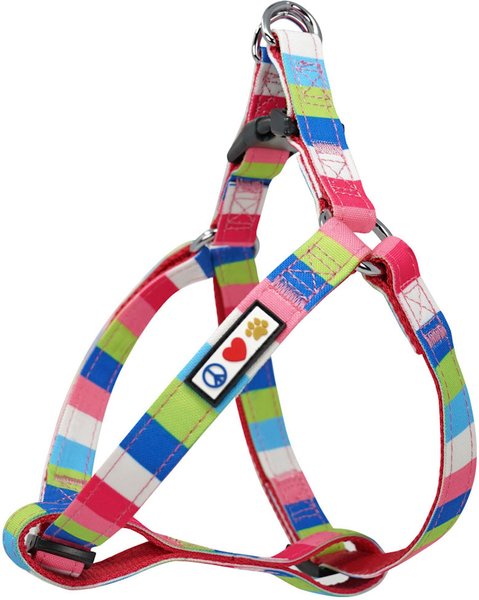 Pawtitas Dog Harness, Pink / Blue / Teal / Green, X-Small slide 1 of 7