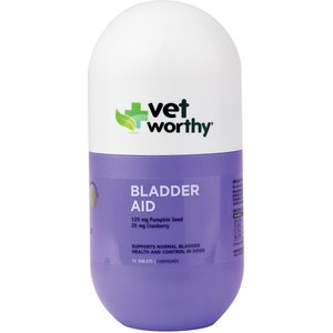 Vet Worthy Bladder Support Chew Tabs Dog Supplement, 75 count