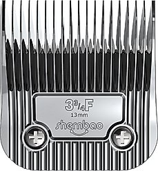 Shernbao 3F A5 Style Titanium Coating Ceramic & Stainless Steel Detachable Cat & Dog Clipper Blade