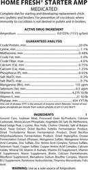 Blue Seal Home Fresh Starter AMP-Medicated 20% Protein Poultry Food, 7-lb bag slide 2 of 6