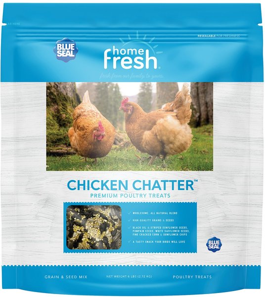 Blue Seal Home Fresh Chicken Chatter 11% Protein Poultry Food, 6-lb bag slide 1 of 5