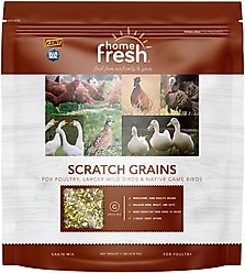 Blue Seal Home Fresh 8% Protein Scratch Grains Poultry Food, 7-lb bag