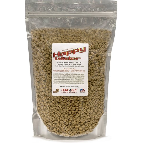 PETPRO Happy Glider Sugar Glider Food Honey 'N Nectar, 3.5lb bag
