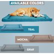 Show in main carousel: Precious Tails Orthopedic Cat & Dog Bed Crate Mat, Mocha, Large slide 8 of 9