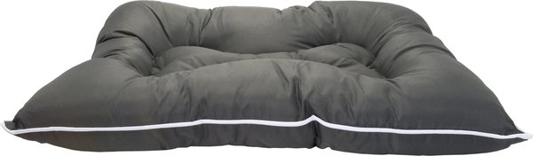 Precious Tails Co-Pilot Waterproof Pillow Cat & Dog Bed, Gray White, Small slide 1 of 6