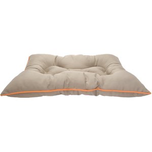 Precious Tails Co-Pilot Waterproof Pillow Cat & Dog Bed, Khaki Orange, X-Large