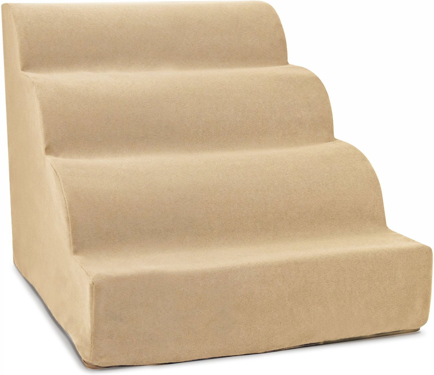 Precious Tails High Density Foam Scalloped 4 Steps Dog & Cat Stairs