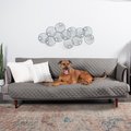 FurHaven Water-Resistant Reversible Furniture Protector, Gray/Mist, X-Large Sofa