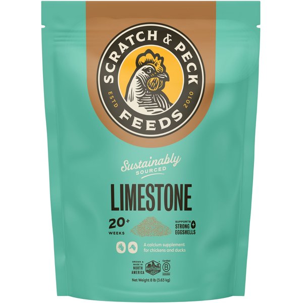 FRESH EGGS DAILY Flock Flax Chicken & Duck Feed Supplement, 4lb tub