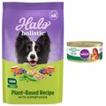 Halo Holistic Garden of Vegan Recipe Adult Canned Food + Chicken-Free Garden of Vegan Dry Dog Food