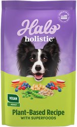 Halo Holistic Garden of Vegan Recipe Adult Canned Food + Chicken-Free Garden of Vegan Dry Dog Food slide 2 of 9