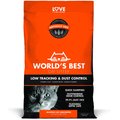 World's Best Low Tracking & Dust Control Multiple Cat Litter, 15-lb