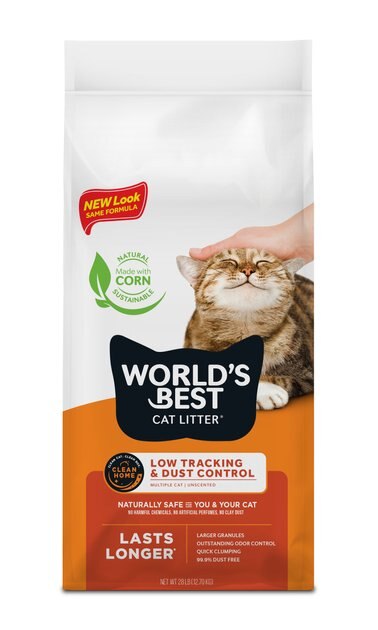 WORLD'S BEST Low Tracking & Dust Control Multiple Cat Litter, 28lb
