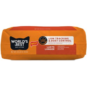 World's Best Low Tracking & Dust Control Multiple Cat Litter, 28-lb