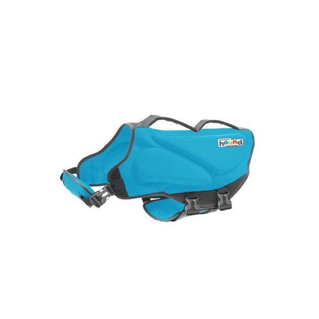 OUTWARD HOUND Dawson Swim Dog Life Jacket, Blue, Medium