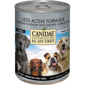 CANIDAE All Life Stages Less Active Chicken, Lamb & Fish Formula Canned Dog Food, 13-oz, case of 12, bundle of 2