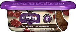 Rachael Ray Nutrish Natural Beef Stroganwoof Natural Wet Dog Food, 8-oz tub, case of 16