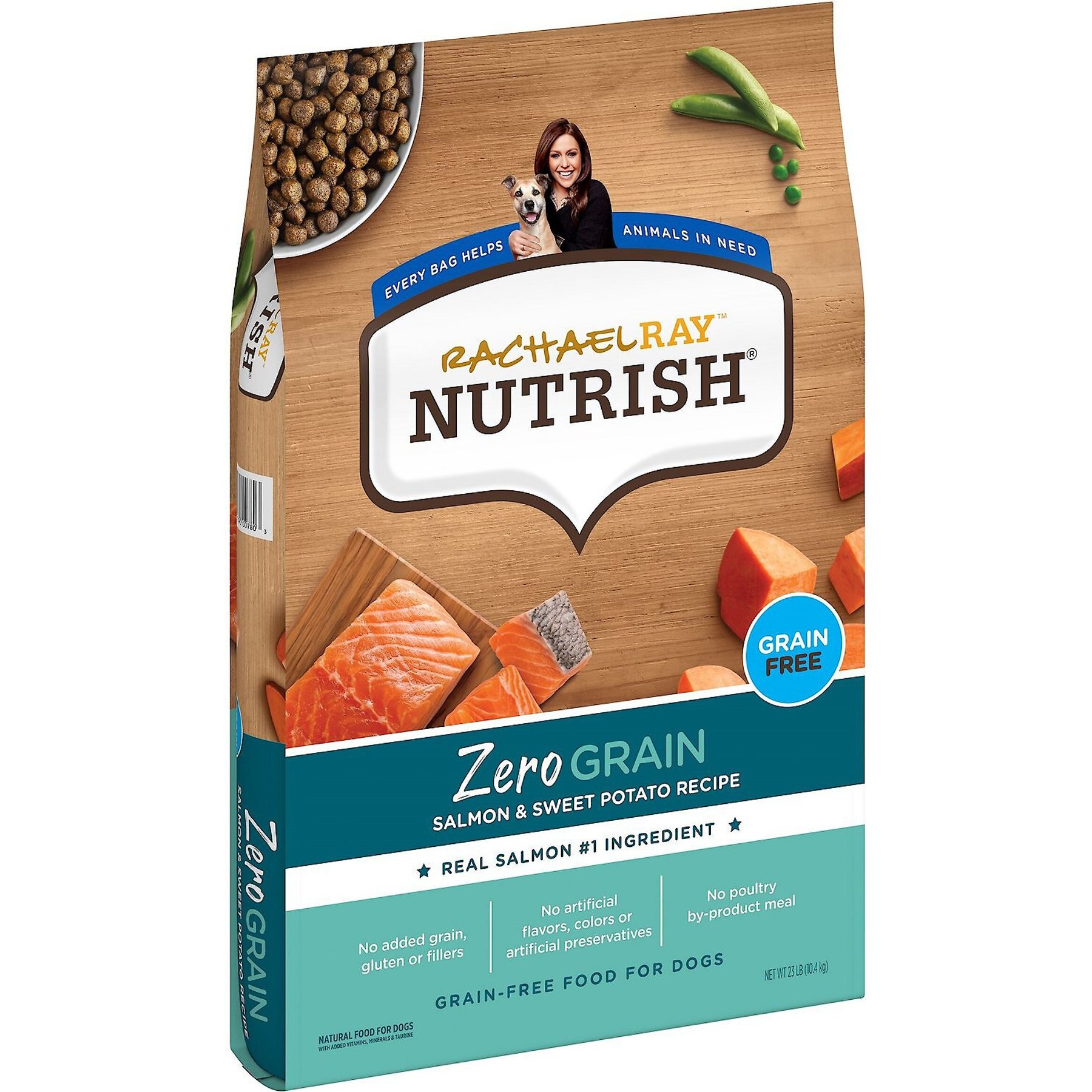 RACHAEL RAY NUTRISH Zero Grain Salmon Sweet Potato Recipe Grain Free Dry Dog Food 11.5 lb bag Chewy