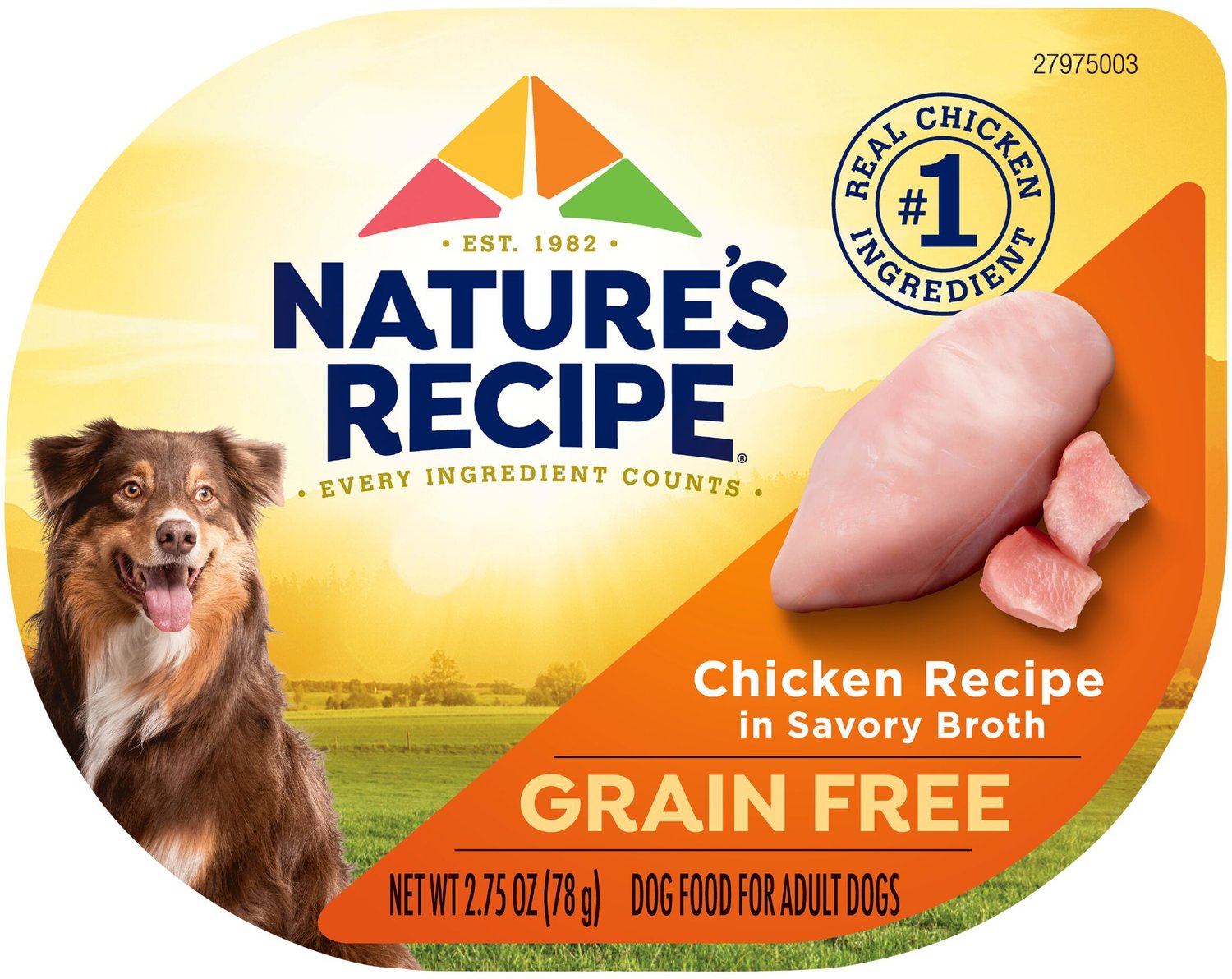 chicken dog food wet