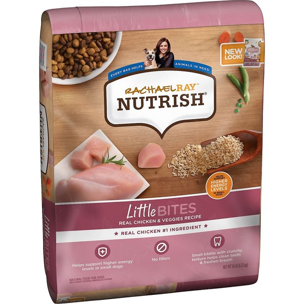 RACHAEL RAY NUTRISH Little Bites Small Breed Real Chicken & Veggies ...