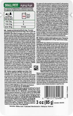 Show full view: Royal Canin Small Aging Wet Dog Food, 3-oz pouch, case of 12, 3-oz pouch, case of 12, bundle of 2 slide 4 of 10