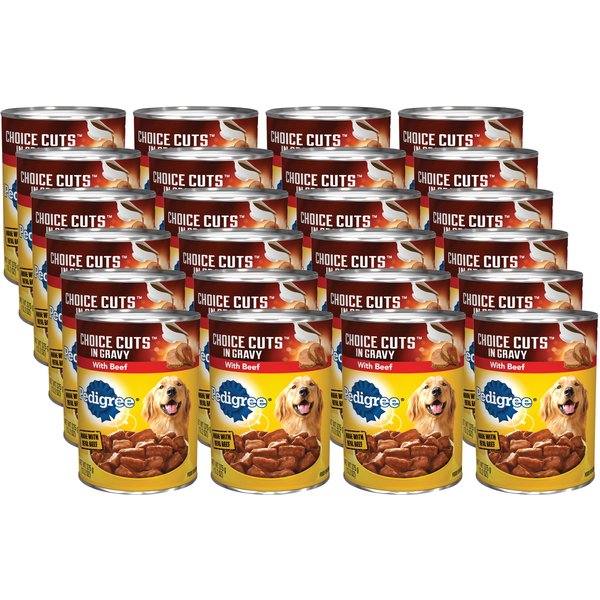 Pedigree Homestyle Meals Porterhouse Steak & Vegetable Flavor in Gravy Canned Dog Food