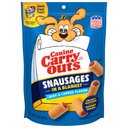 Canine Carry Outs Snausages in a Blanket Beef & Cheese Flavor Dog Treats, 12-oz pouch, case of 10