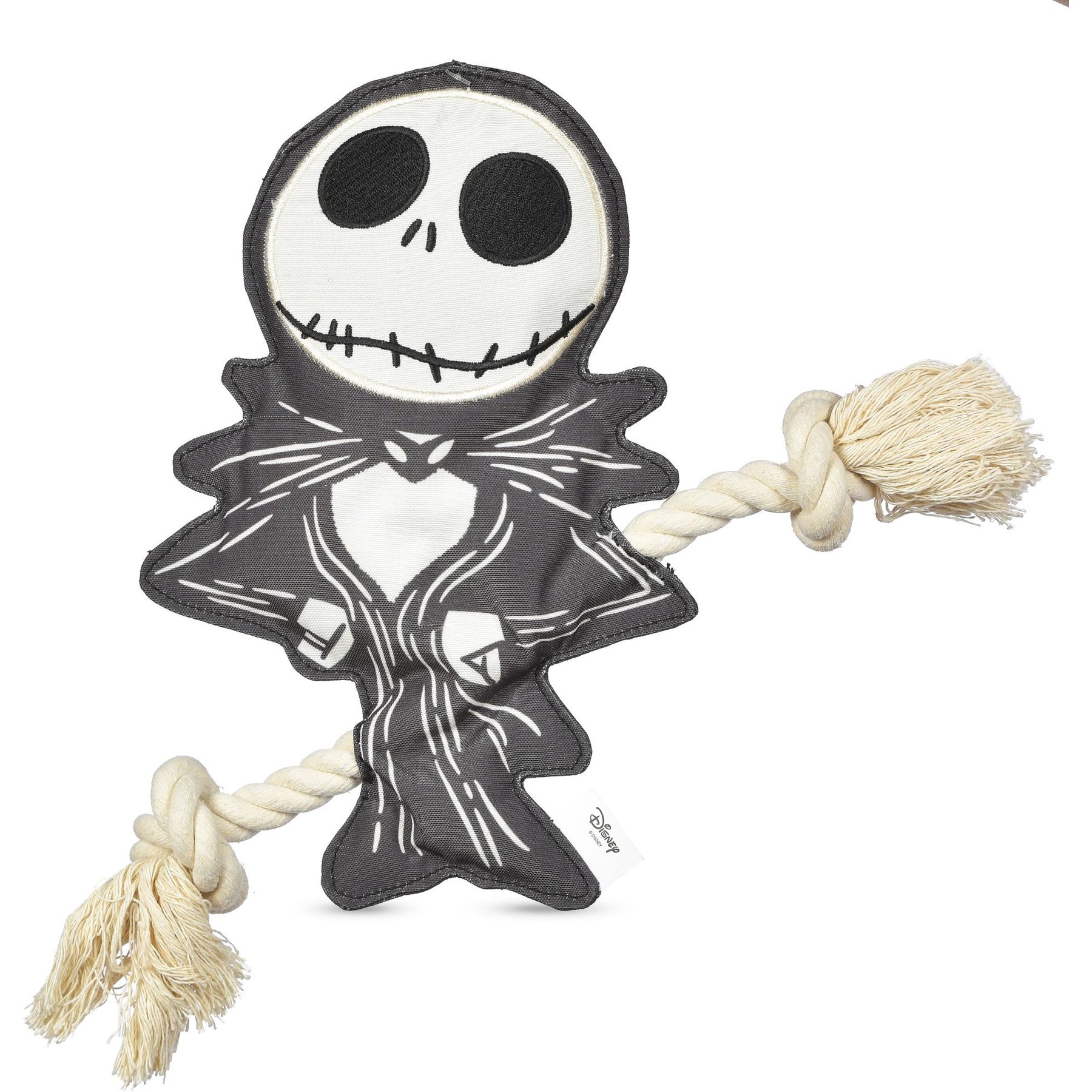 Fetch For Pets Nightmare Before Christmas Halloween Oogie Boogie Flattie Dog Toy, 9-in