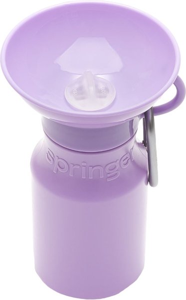 Springer Travel Dog Bottle, Lilac, 15-oz slide 1 of 5