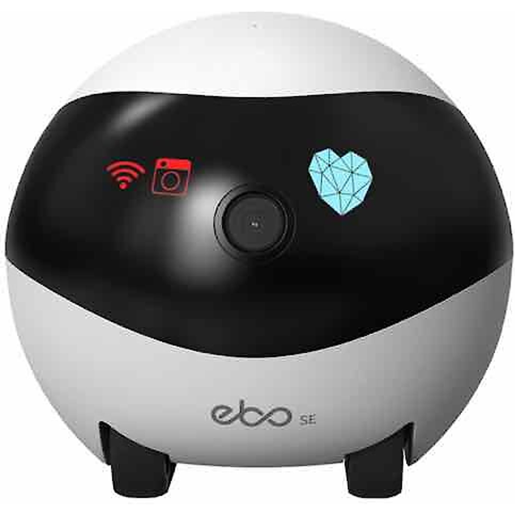Robot espion Mini caméra FULL HD avec Wifi / P2P avec IR + Laser - robot  télécommandé - Enabot EBO AIR