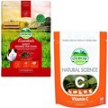 Oxbow Essentials Adult Guinea Pig Food All Natural Adult Guinea Pig Pellets + Natural Science Vitamin C Small Animal Supplement