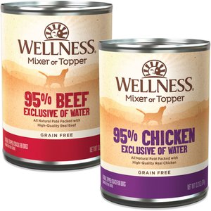 WELLNESS Ninety Five Percent Beef Grain Free Canned Dog Food