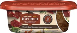 Rachael Ray Nutrish Natural Hearty Beef Stew Natural Grain-Free + Beef Stroganwoof Natural Wet Dog Food slide 2 of 9