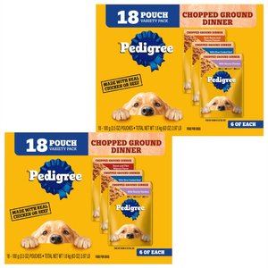 Pedigree 18 hotsell pouch variety pack