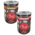 Purina ONE SmartBlend Grain-Free True Instinct Classic Ground with Real Beef & Wild-Caught Salmon + Real Turkey & Venison Canned Dog Food