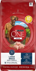 Purina ONE Natural Large Breed +Plus Formula Dry Dog Food + SmartBlend Tender Cuts in Gravy Variety Pack Wet Food slide 2 of 9
