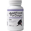JustFoodForDogs Calm Capsule Calming Supplement for Dogs, 90 count
