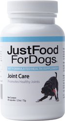 JustFoodForDogs Joint Care Capsule Joint Supplement for Dogs, 60 count