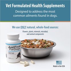 JustFoodForDogs Joint Care Capsule Joint Supplement for Dogs, 60 count slide 2 of 6