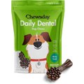 Chewsday Minty Fresh Daily Dental Dog Dental Treats, 28 count, Medium